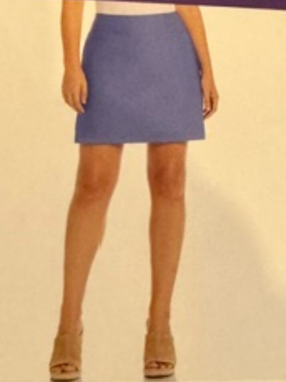 NWT Rafaella Amparo Blue Skort Sz XXL
